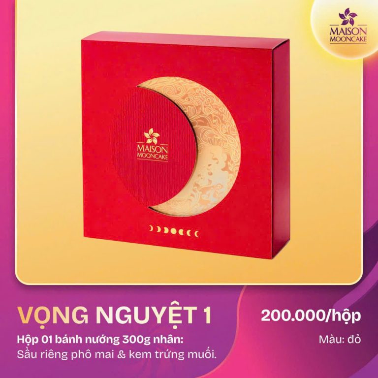Bộ sưu tập – Bánh Trung Thu Maison Mooncake – Vọng Nguyệt