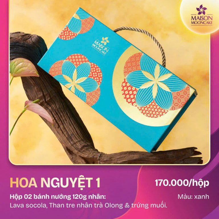 Bộ sưu tập – Bánh Trung Thu Maison Mooncake – Hoa Nguyệt