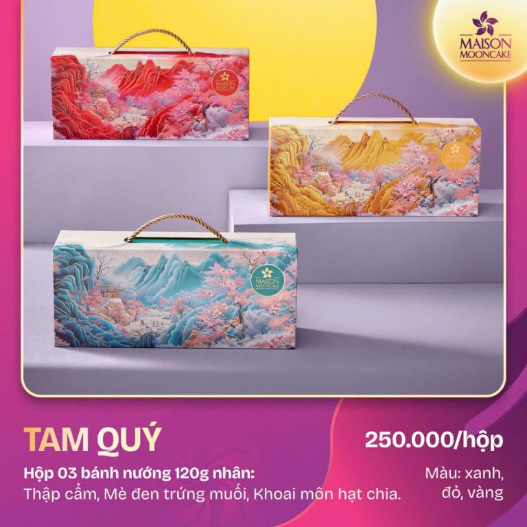 Bánh Trung Thu Maison Mooncake – Tam Quý