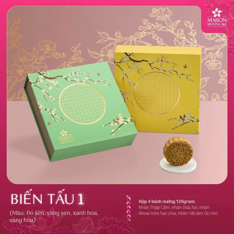 Bộ sưu tập – Bánh Trung Thu Maison Mooncake – Biến tấu