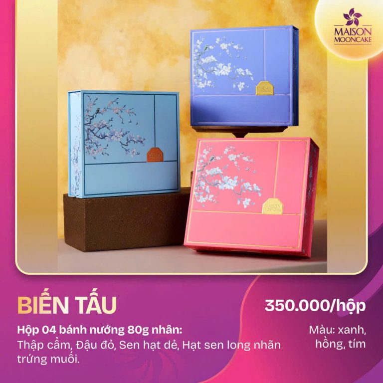 Bánh Trung Thu Maison Mooncake – Biến Tấu