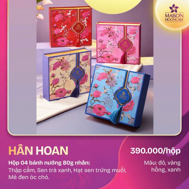 Bộ sưu tập – Bánh Trung Thu Maison Mooncake – Hân Hoan