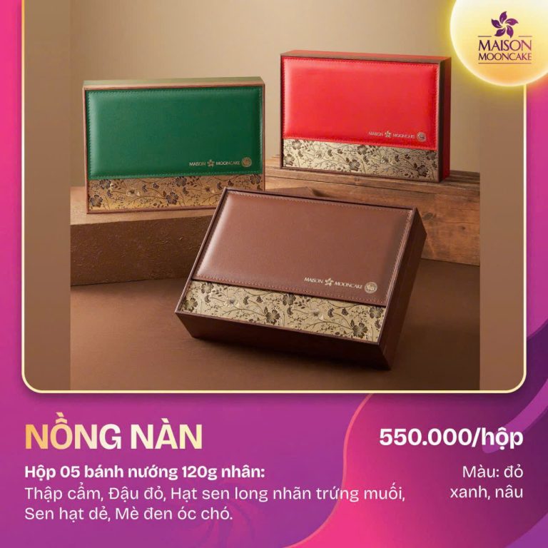 Bánh Trung Thu Maison Mooncake – Nồng Nàn