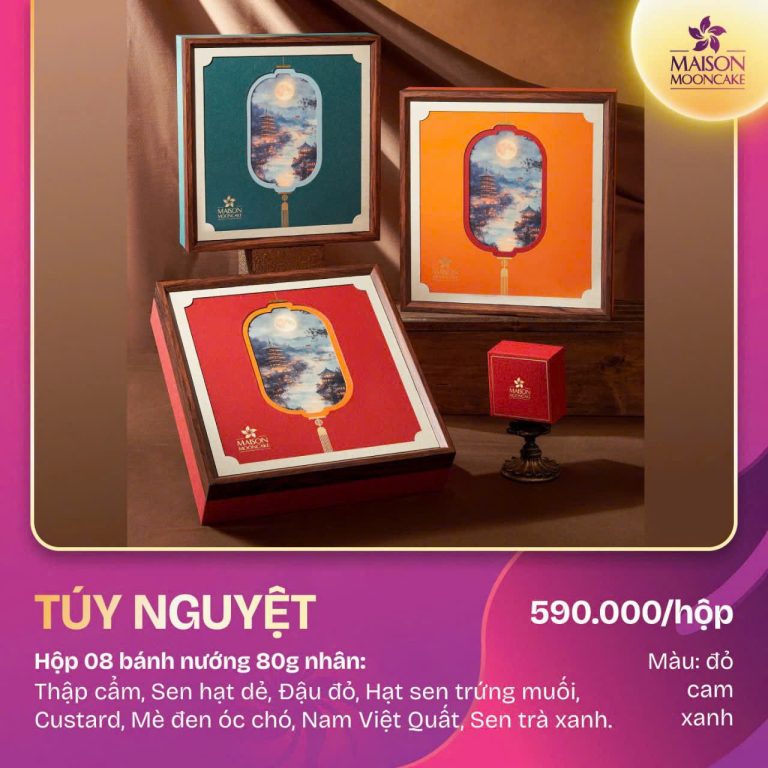 Bánh Trung Thu Maison Mooncake – Túy Nguyệt