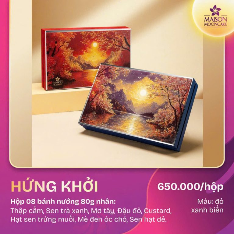 Bộ sưu tập – Bánh Trung Thu Maison Mooncake – Hứng Khởi
