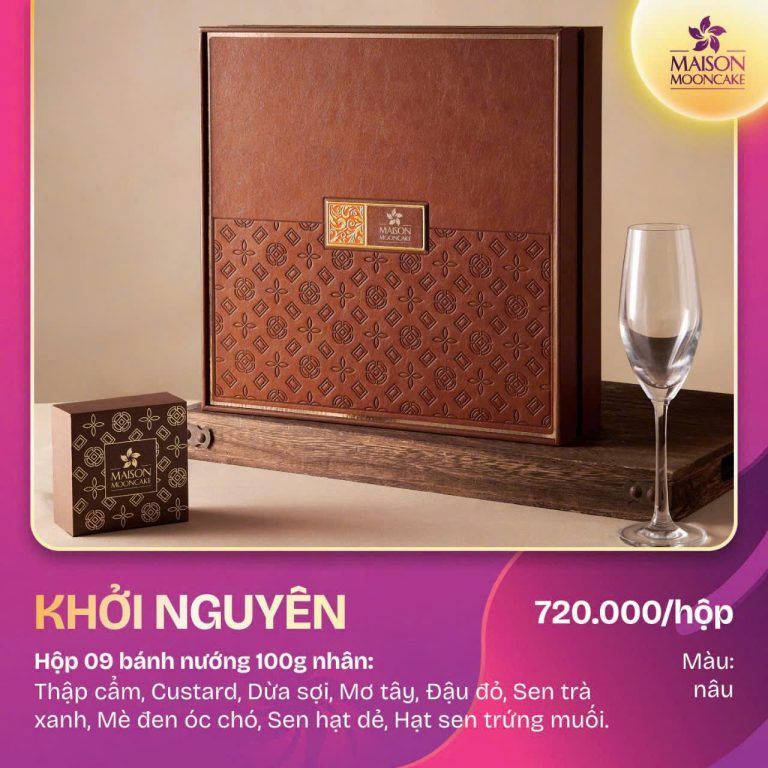 Bánh Trung Thu Maison Mooncake – Khởi Nguyên