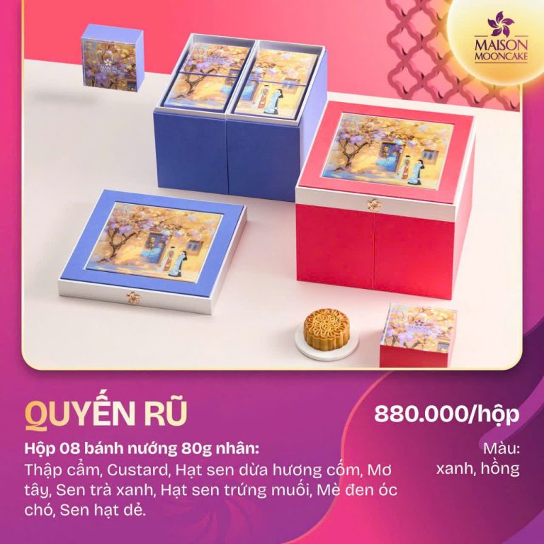 Bánh Trung Thu Maison Mooncake – Quyến Rũ