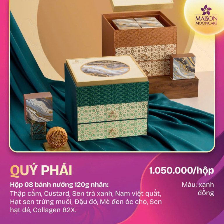 Bánh Trung Thu Maison Mooncake – Quý Phái