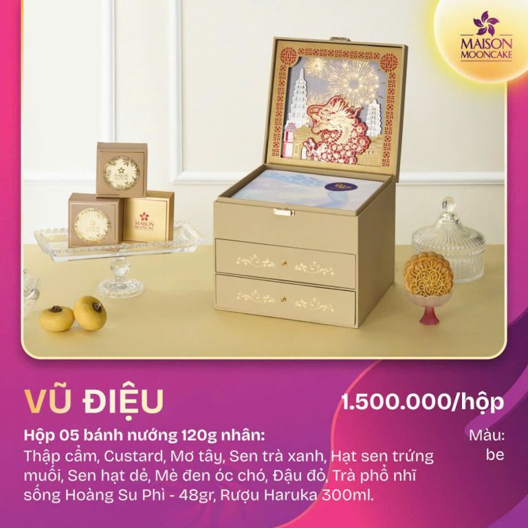 Bánh Trung Thu Maison Mooncake – Vũ Điệu