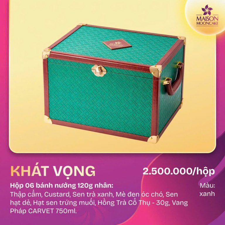 Bánh Trung Thu Maison Mooncake – Khát Vọng