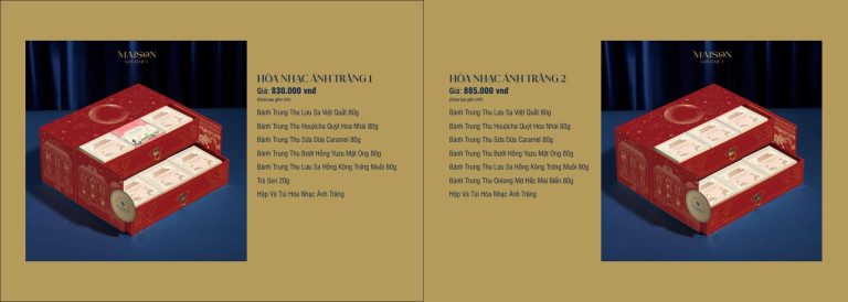 Hộp Quà Trung Thu Maison Gourmet – Hòa Nhạc Ánh Trăng