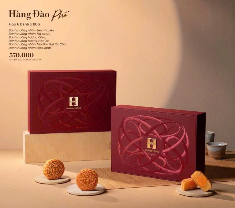 Bánh Trung Thu Madame Hương – Hộp Hàng Đào Phố
