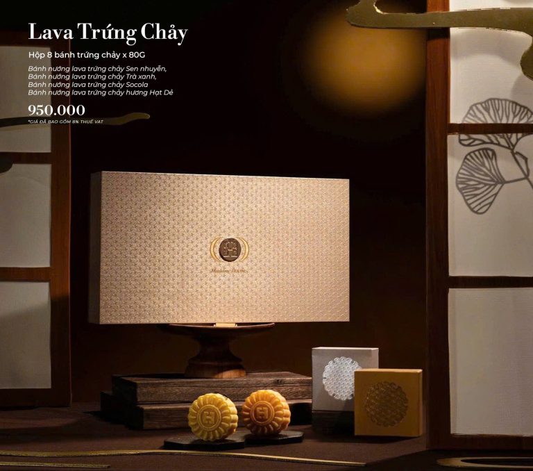 Bánh Trung Thu Madame Hương – Lava trứng chảy