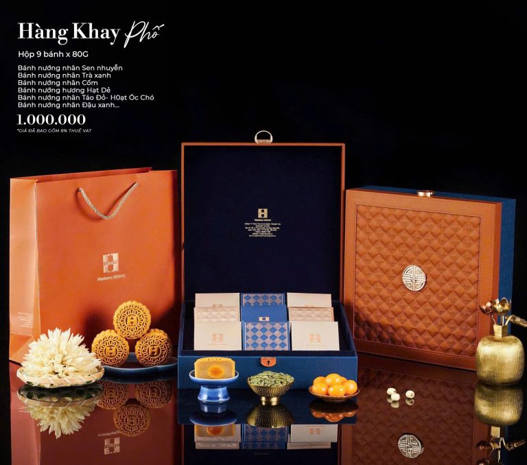 Bánh Trung Thu Madame Hương – Hộp Hàng Khay Phố