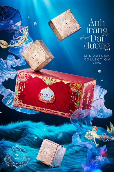 Bộ sưu tập – Bánh Trung Thu Maison Mooncake – Ánh Trăng Đại Dương