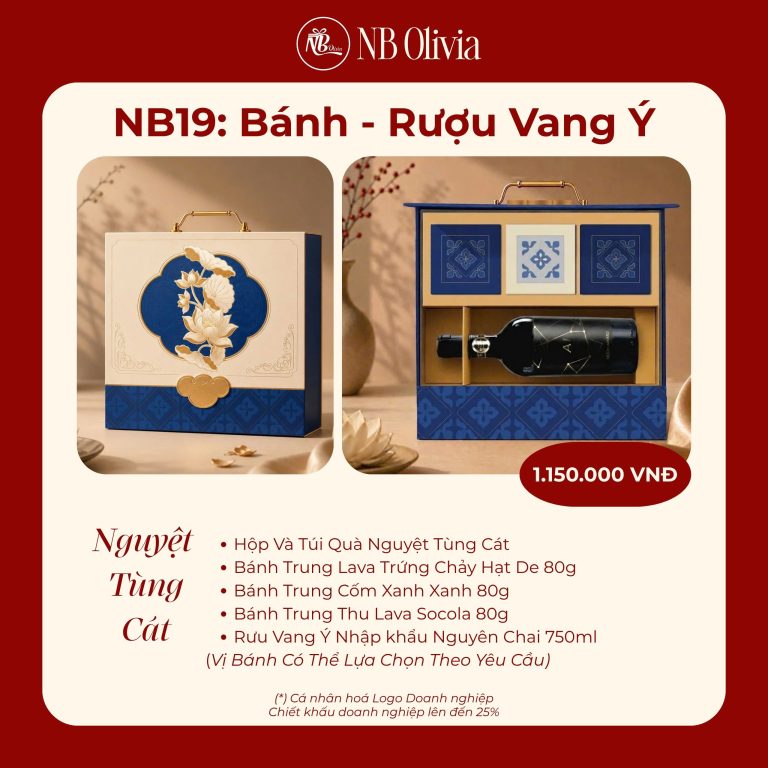 Bộ Sưu Quà tặng NBOlivia Thiết Kế Độc Bản Theo Yêu Cầu Doanh Nghiệp